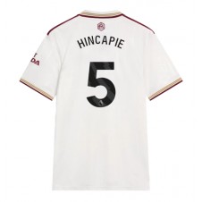 Arsenal Piero Hincapie #5 Tredjedrakt 2025-26 Kortermet